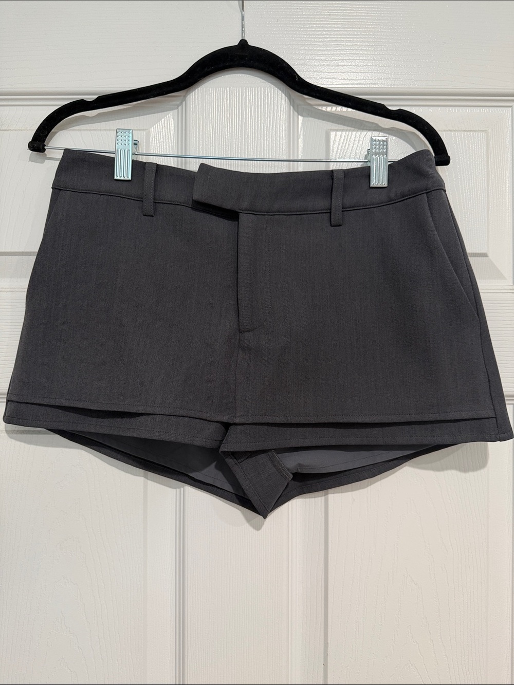 Classic Women's Dark Gray Tailored Skort